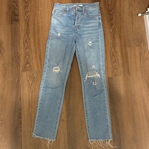 Wedgie straight Light Blue Women's LEVI’s Jeans